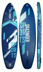 Skatinger Blue Sports Yoga Paddle SUP Board