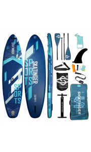 Skatinger Blue Sports Yoga Paddle SUP Board