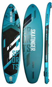 Skatinger Green Sports Yoga Paddle SUP Board