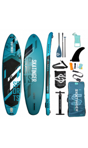 Skatinger Green Sports Yoga Paddle SUP Board