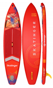 Skatinger Interstellar Red Touring Paddle SUP Board