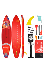 Skatinger Interstellar Red Touring Paddle SUP Board