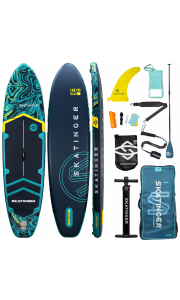 Skatinger Prana Dark Blue Allround Paddle SUP Board_Skatinger