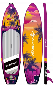 Skatinger Upgraded Sunrise Allround Paddle SUP Board