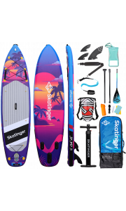 Skatinger Upgraded Sunset Allround Paddle SUP Board