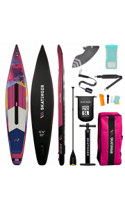 Skatinger CMYK Pink Racing SUP Board