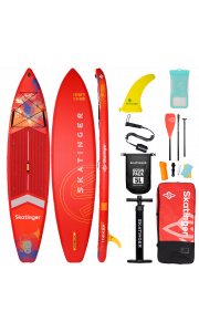 Skatinger Magma Red Allround Paddle SUP Board – Flow, Performance & Energy