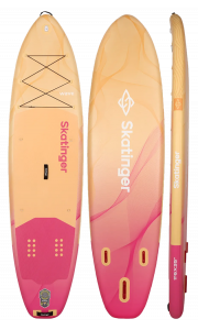 Skatinger Wave Yellow Allround Paddle SUP Board