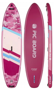 Tabla de SUP hinchable allround Camouflage Pink de Skatinger