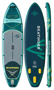 Skatinger Fishing Green Touring Paddle SUP Board