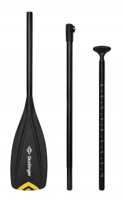 Skatinger Screen-Printed Fiberglass SUP Paddle