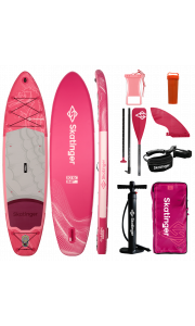 Skatinger Seahorse Pink Touring Paddle SUP Board