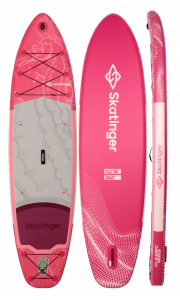 Skatinger Seahorse Pink Touring Paddle SUP Board