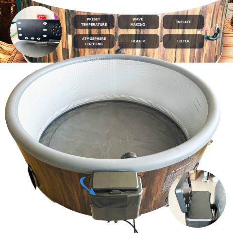 Skatinger Inflatable Spa Pool