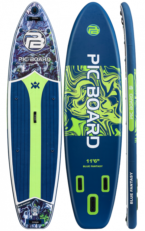 Skatinger Blue Fantasy Allround Paddle SUP Board