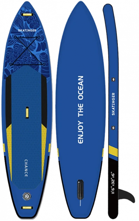 Skatinger Chance Blue Allround Paddle SUP Board