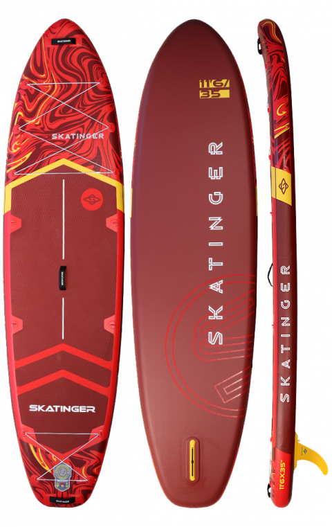 Skatinger Magma Red Allround Paddle SUP BoardSkatinger Magma Red Allround Paddle SUP Board