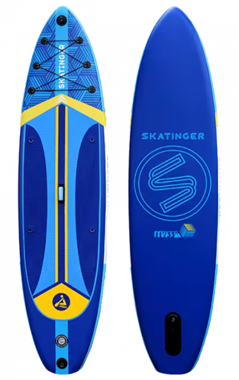 Skatinger Plans Blue Touring Paddle SUP Board