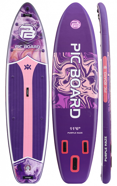 Skatinger Purple Fantasy Allround Paddle SUP Board