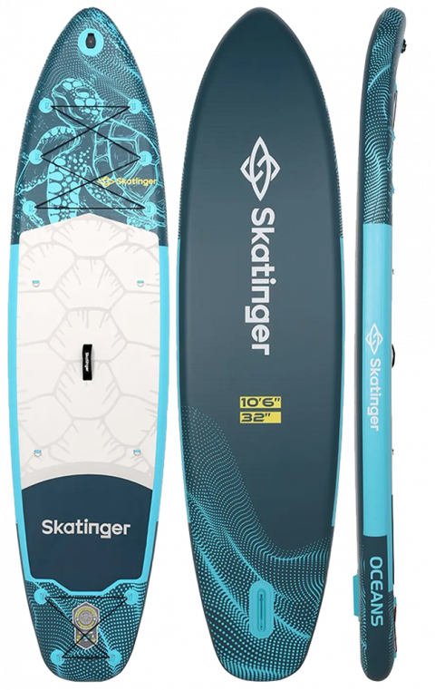 Skatinger Turtle Allround Paddle SUP Board