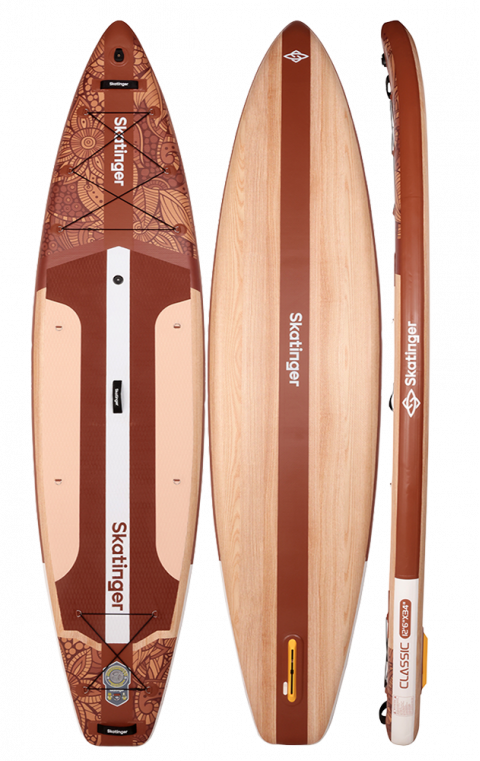 Skatinger Waverider Light Brown Touring Paddle SUP Board