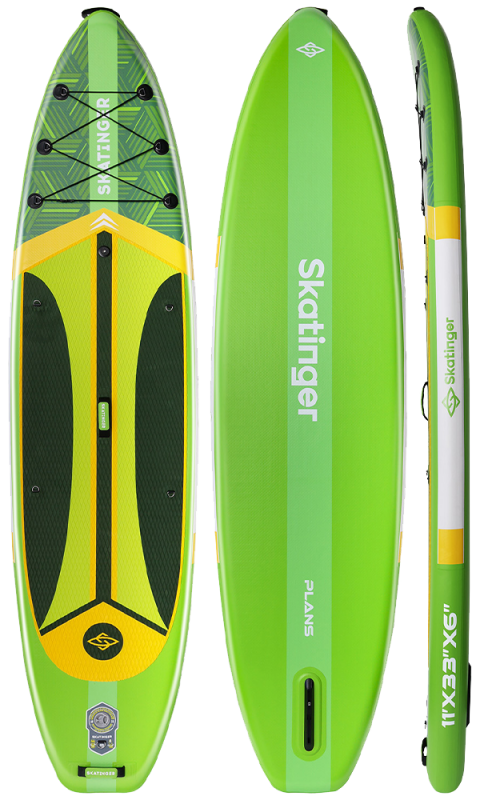 Skatinger Plans Green Touring Paddle SUP Board