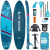 Skatinger Camouflage Blue Allround Paddle SUP Board